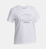 Kız Çocuk UA Star Logo Lockertag Kısa Kollu T-Shirt