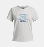 Kız Çocuk UA Star Logo Lockertag Kısa Kollu T-Shirt