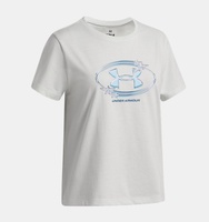 Kız Çocuk UA Star Logo Lockertag Kısa Kollu T-Shirt