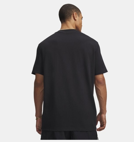 Siyah Erkek UA Curry Logo T-Shirt