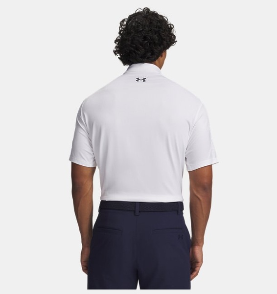 Beyaz Erkek UA Matchplay Polo T-Shirt
