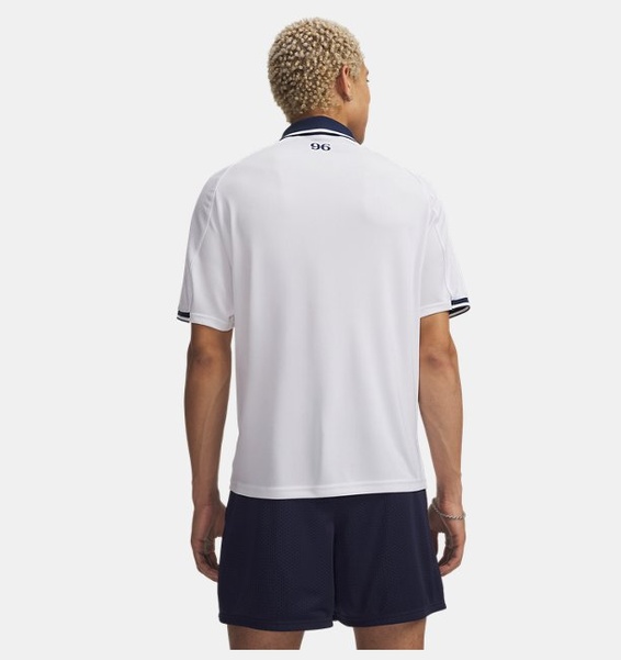 Beyaz Erkek UA 96 Terrace Country Jersey T-Shirt