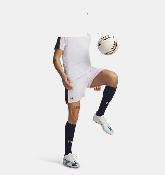 Beyaz Erkek UA Challenger Train Şort