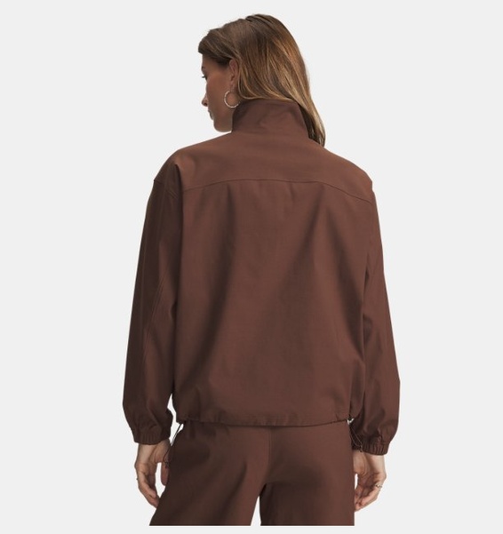 Kahverengi Kadın UA Unstoppable Woven Fermuarlı Ceket