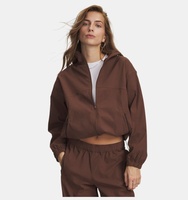 Kadın UA Unstoppable Woven Fermuarlı Ceket