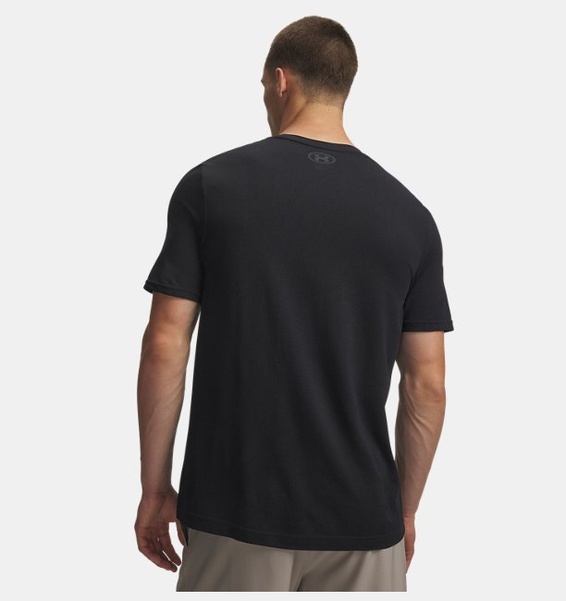 Siyah Erkek UA Vanish Novelty Seamless Kısa Kollu T-Shirt