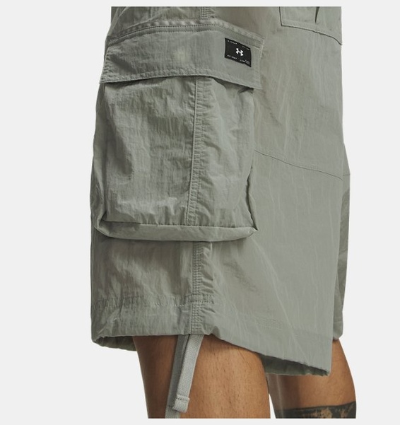 Gri Erkek UA Woven Şort