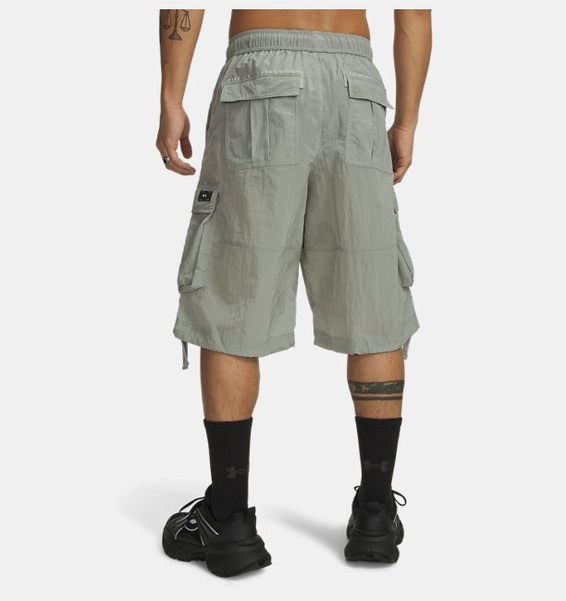 Gri Erkek UA Woven Şort