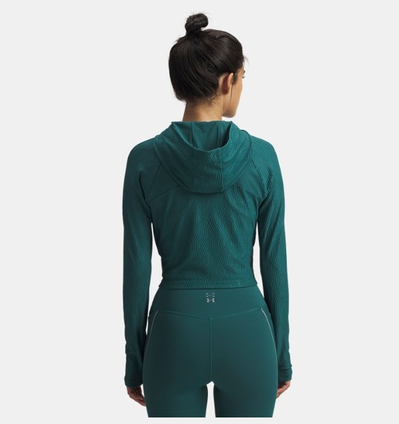 Yeşil Kadın UA Halo Jacquard Knit Ceket