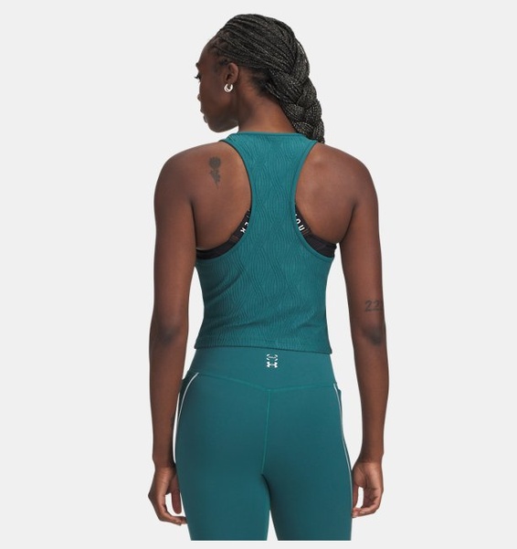 Yeşil Kadın UA Halo Jacquard Knit Atlet