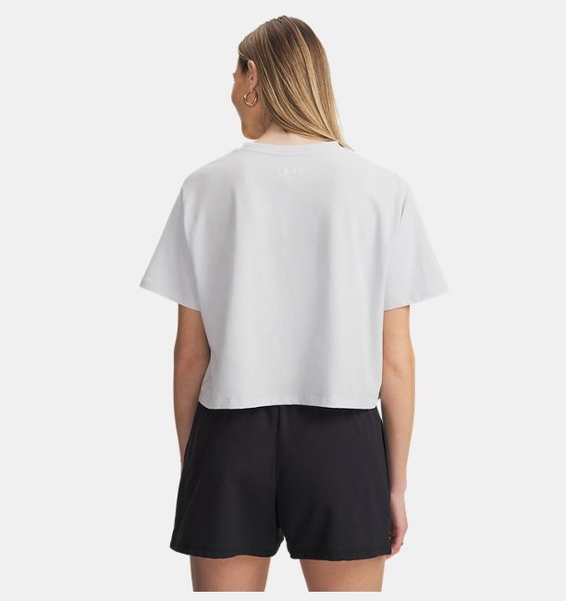 Gri Kadın UA Rival Boxy Solid T-Shirt