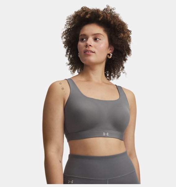 Yeşil Kadın UA Effortless Kollu High Spor Sütyeni