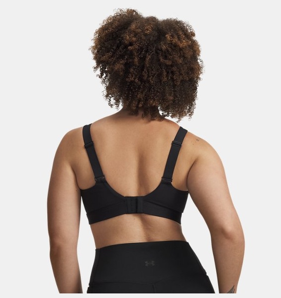 Siyah Kadın UA Effortless Kollu High Spor Sütyeni