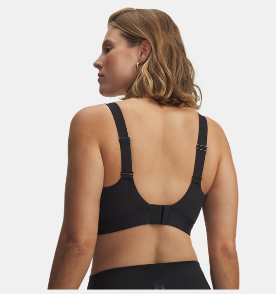 Siyah Kadın UA Effortless Kollu High Spor Sütyeni