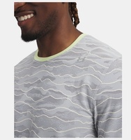 Erkek UA Halo Jacquard Kısa Kollu T-Shirt