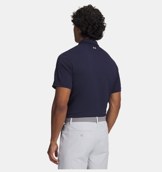 Lacivert Erkek UA T2G Pique Polo T-Shirt