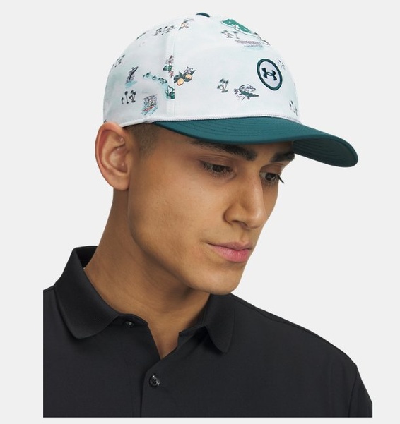 Beyaz Erkek UA Drive Ayarlanabilir Şapka