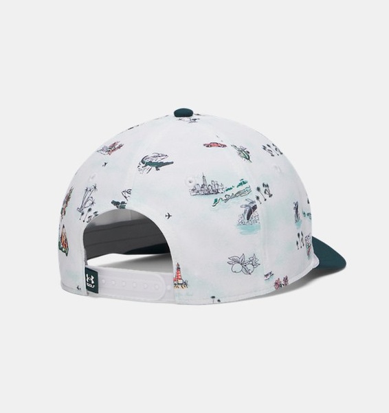 Beyaz Erkek UA Drive Ayarlanabilir Şapka