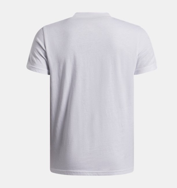 Beyaz Çocuk UA Hoops Triple Logo Kısa Kollu T-Shirt