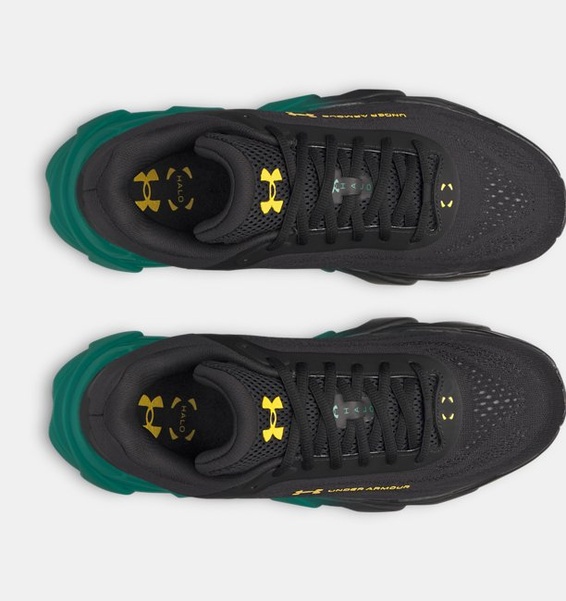 Siyah Erkek UA Halo Runner Koşu Ayakkabısı