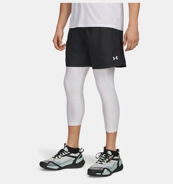 Siyah Erkek UA Tech Woven 7in Şort