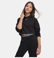 Çocuk UA Rival Fleece Kapüşonlu Üst