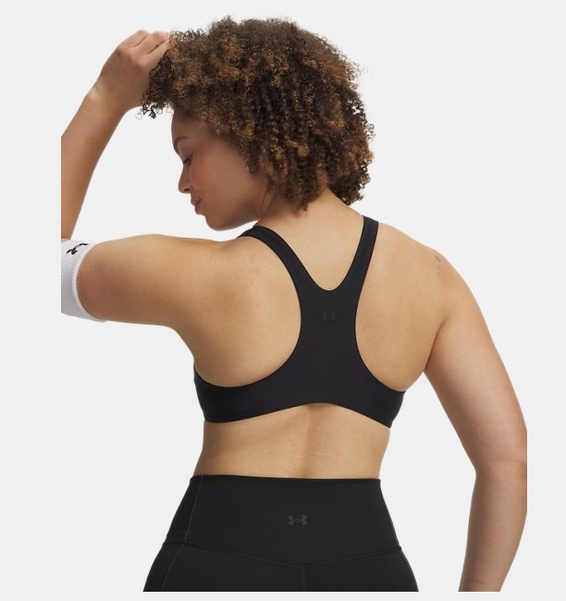 Siyah Kadın UA Contour Racerback Spor Sütyeni