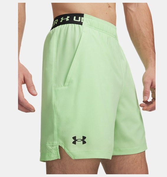 Sarı Erkek UA Vanish Dokuma 6inch Şort