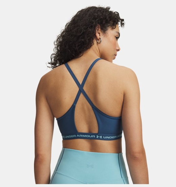 Mavi Kadın UA Crossback Low Spor Sütyeni