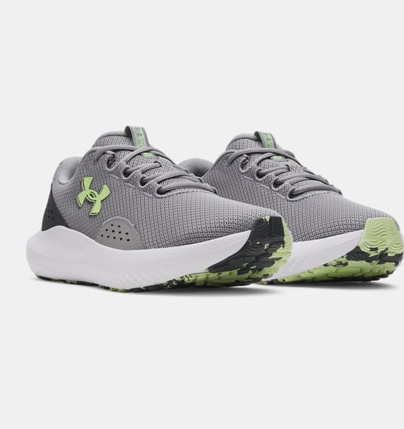 Gri Erkek UA Charged Surge 4 Koşu Ayakkabısı