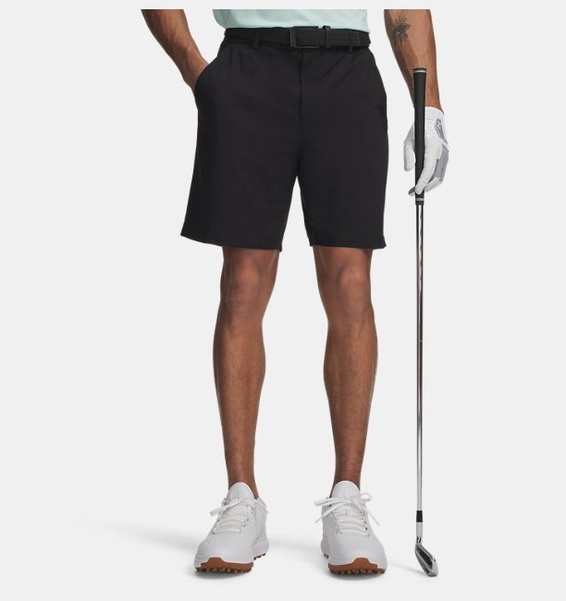 Siyah Erkek UA Curry Drive 8" Şort