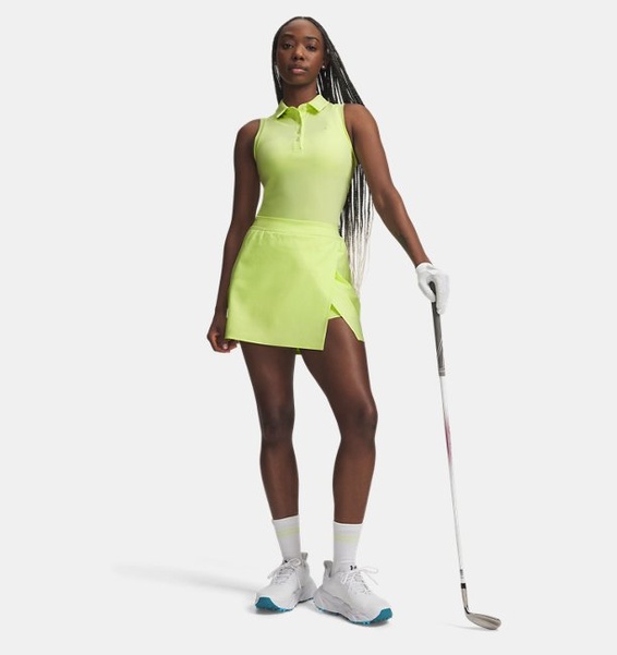 Yeşil Kadın UA Halo Şort Etek