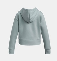 Çocuk UA Rival Fleece Kapüşonlu Üst