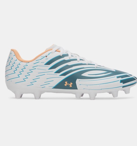 Beyaz Unisex UA U Shadow Club 4 Futbol Ayakkabısı