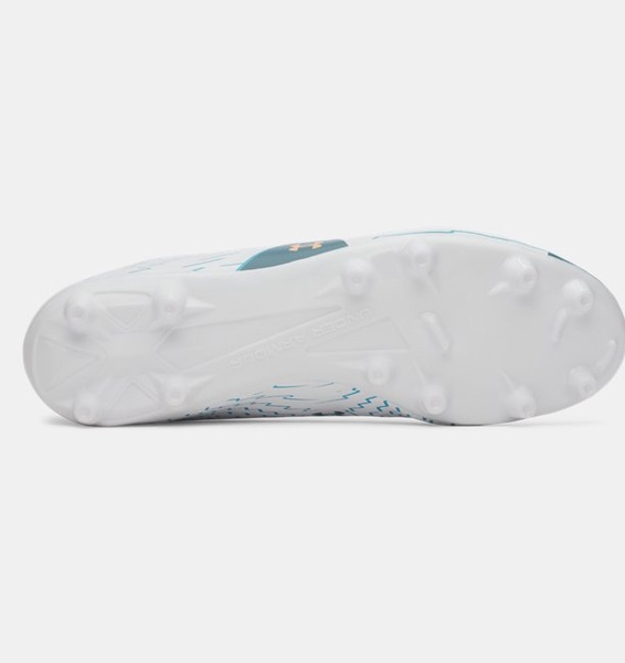 Beyaz Unisex UA U Shadow Club 4 Futbol Ayakkabısı