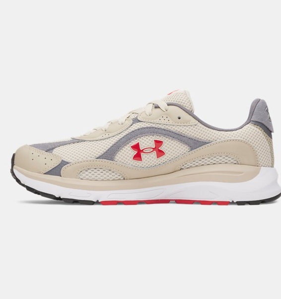 Bej Erkek UA Tech Runner Sportstyle Ayakkabı