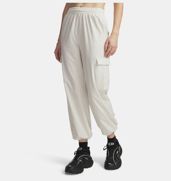 Beyaz Kadın UA Rival Kargo Pantolon