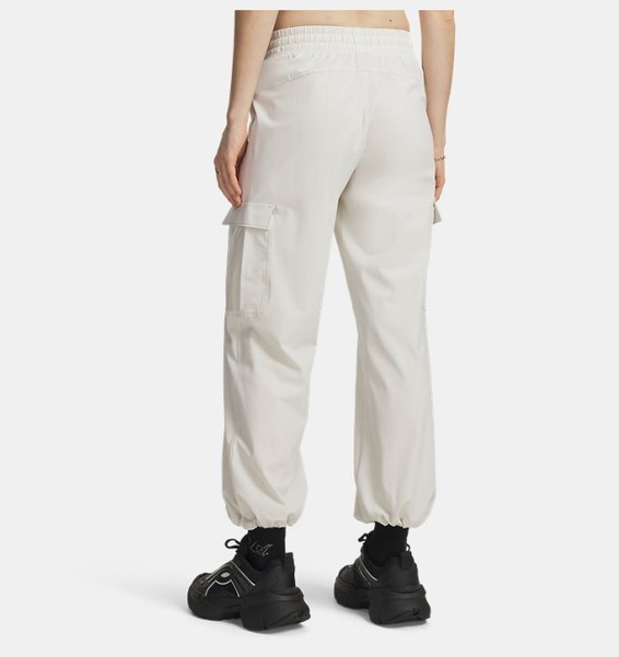 Beyaz Kadın UA Rival Kargo Pantolon