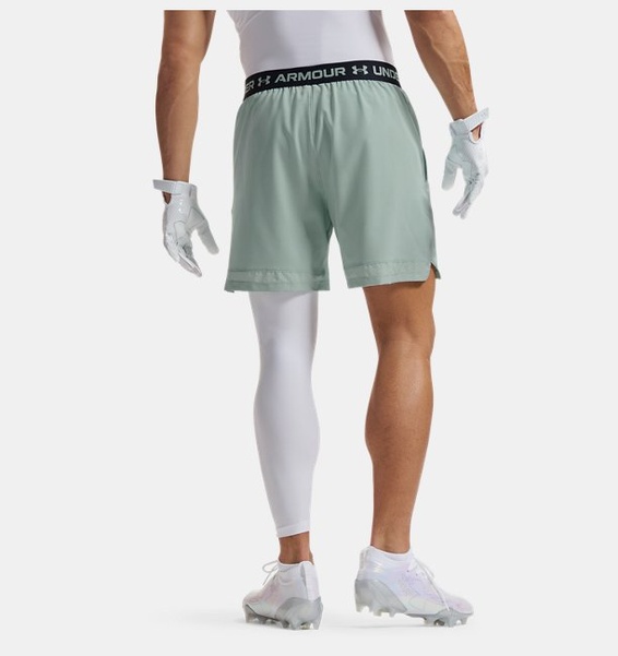 Yeşil Erkek UA Vanish Dokuma 6inch Şort