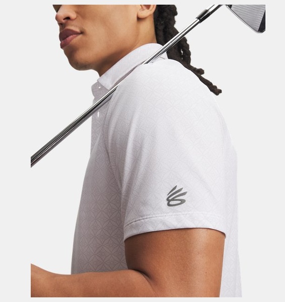 Beyaz Erkek UA Curry Drive Gömlek