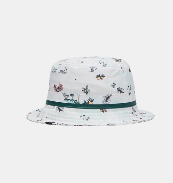 Beyaz Unisex UA Driver Golf Bucket Şapka