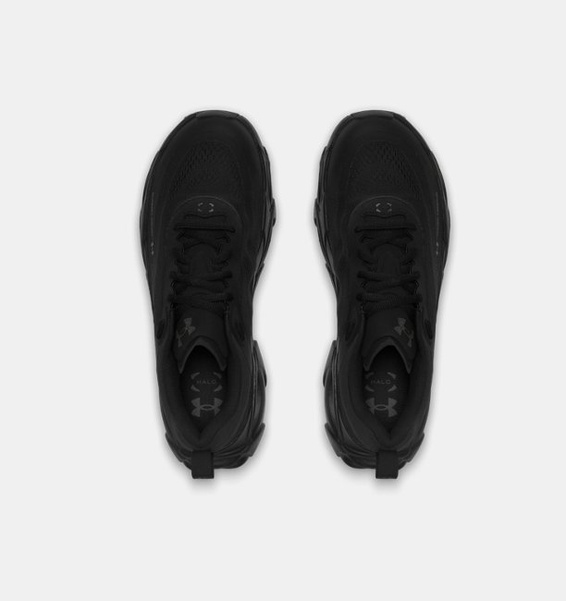 Siyah Erkek UA Halo Racer Koşu Ayakkabısı