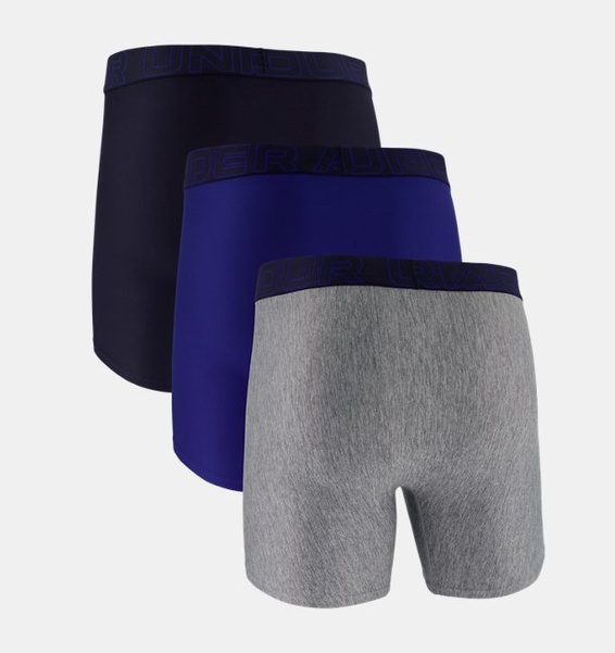 Mavi Erkek UA Performance Tech 6" Boxerjock - 3'lü Paket