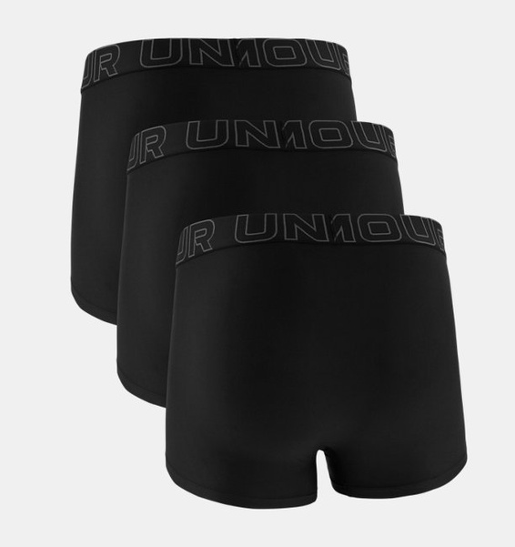 Siyah Erkek UA Performance Tech 3" Boxerjock - 3'lü Paket