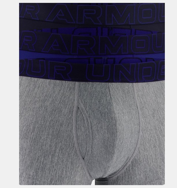 Lacivert Erkek UA Performance Tech 3" Boxerjock - 3'lü Paket