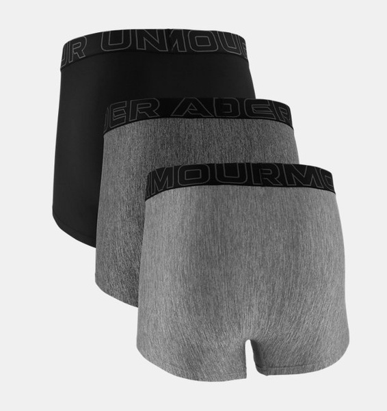 Gri Erkek UA Performance Tech 3" Boxerjock - 3'lü Paket