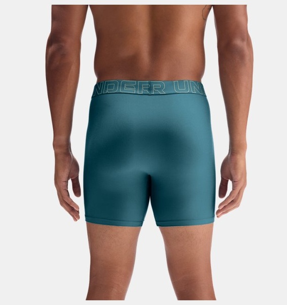 Mavi Erkek UA Performance Tech 6" Boxerjock - 3'lü Paket