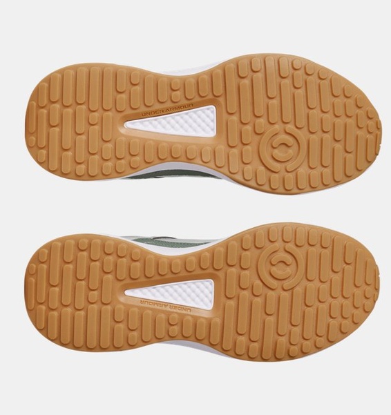 Yeşil Erkek UA Edge Deri Günlük Ayakkabı