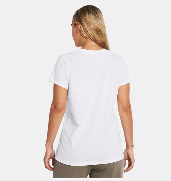 Beyaz Kadın UA Sportstyle Graphic Kısa Kollu T-shirt