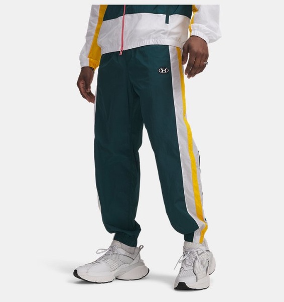 Yeşil Erkek UA Icon Woven Track Eşofman Altı